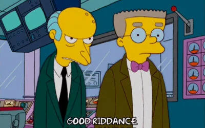 ‘Good riddance’ y ‘get rid of’: formas para librarse de algo o alguien