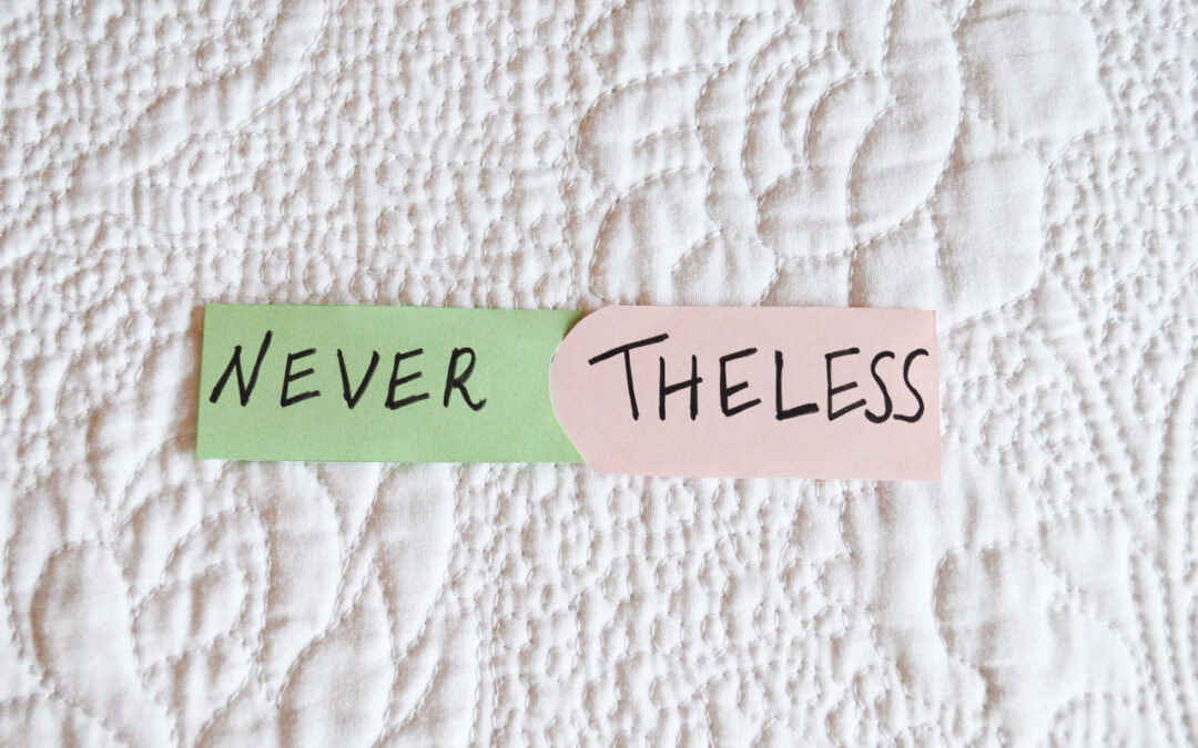 ¿Qué significa NEVERTHELESS en inglés?